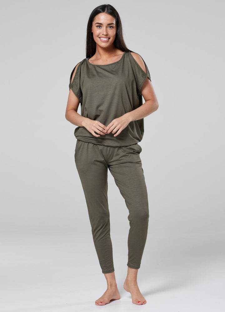 Maternity Breastfeeding Joggers Set