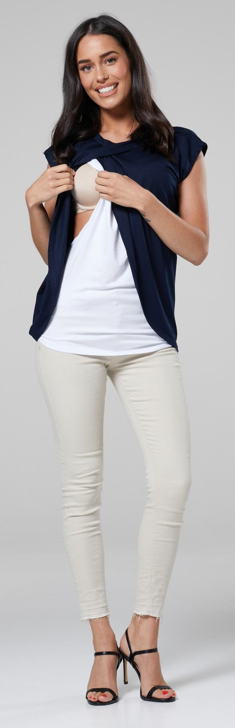 Maternity Nursing Layered Top