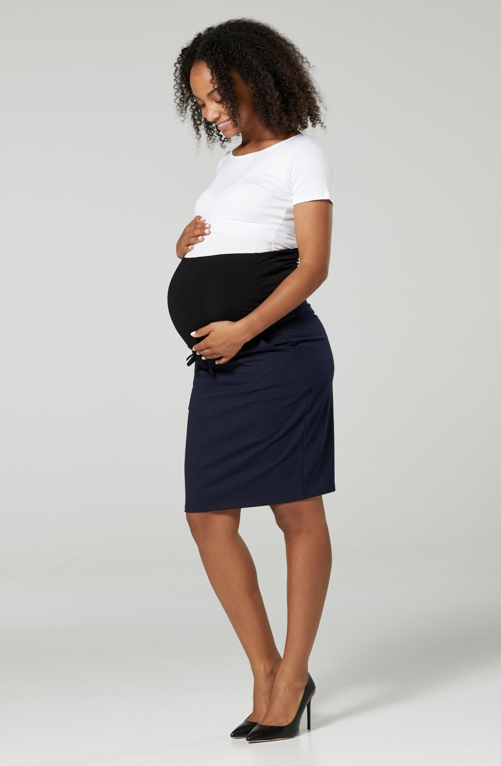 Women's Maternity Jersey Skirt