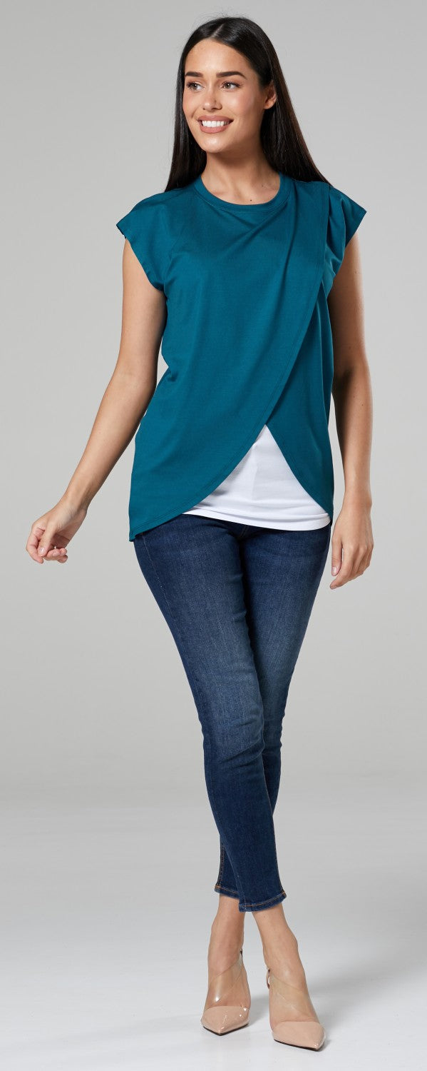 Maternity Nursing Layered Top