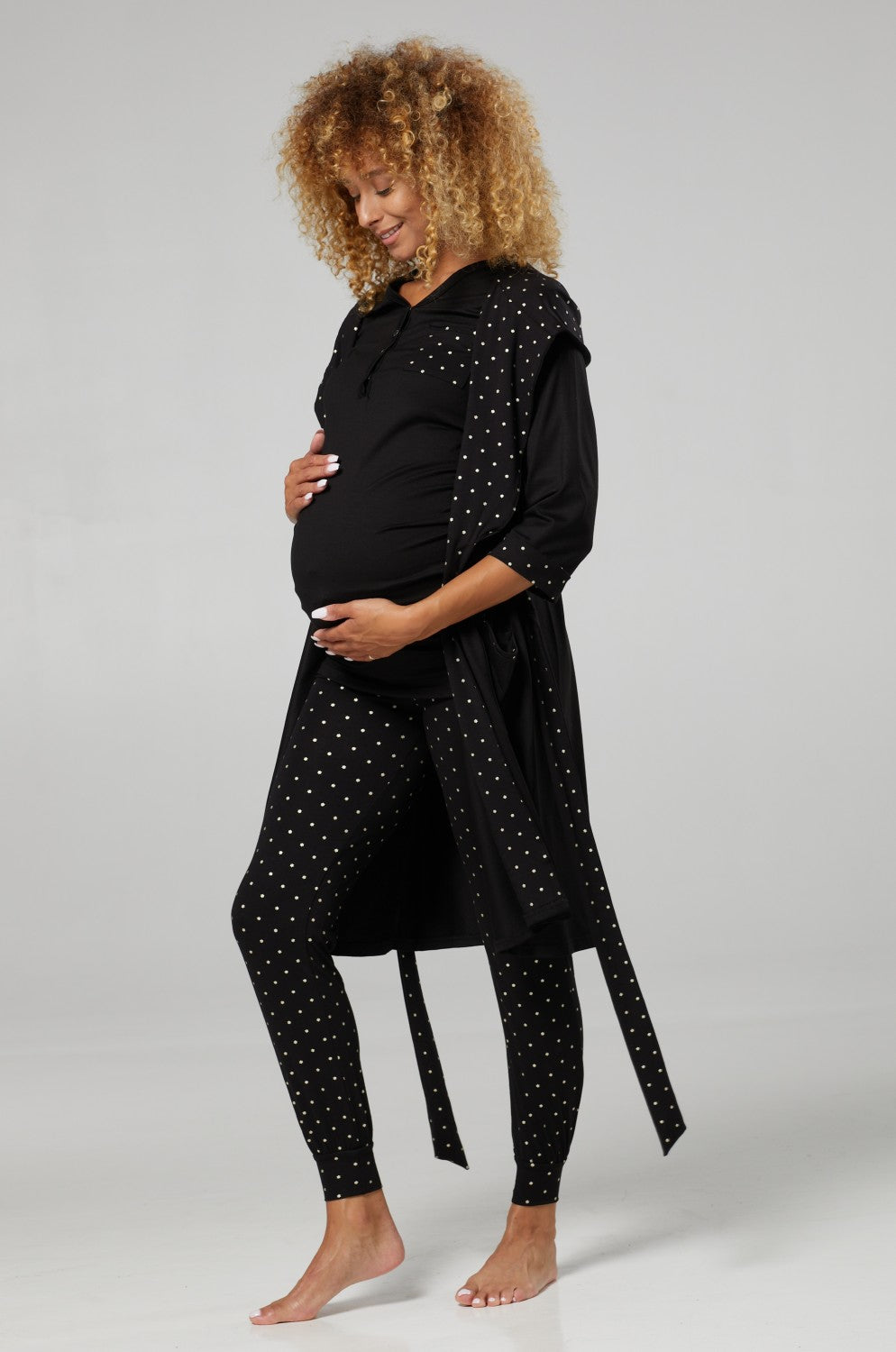 Maternity Nursing Set- Pyjama & Robe