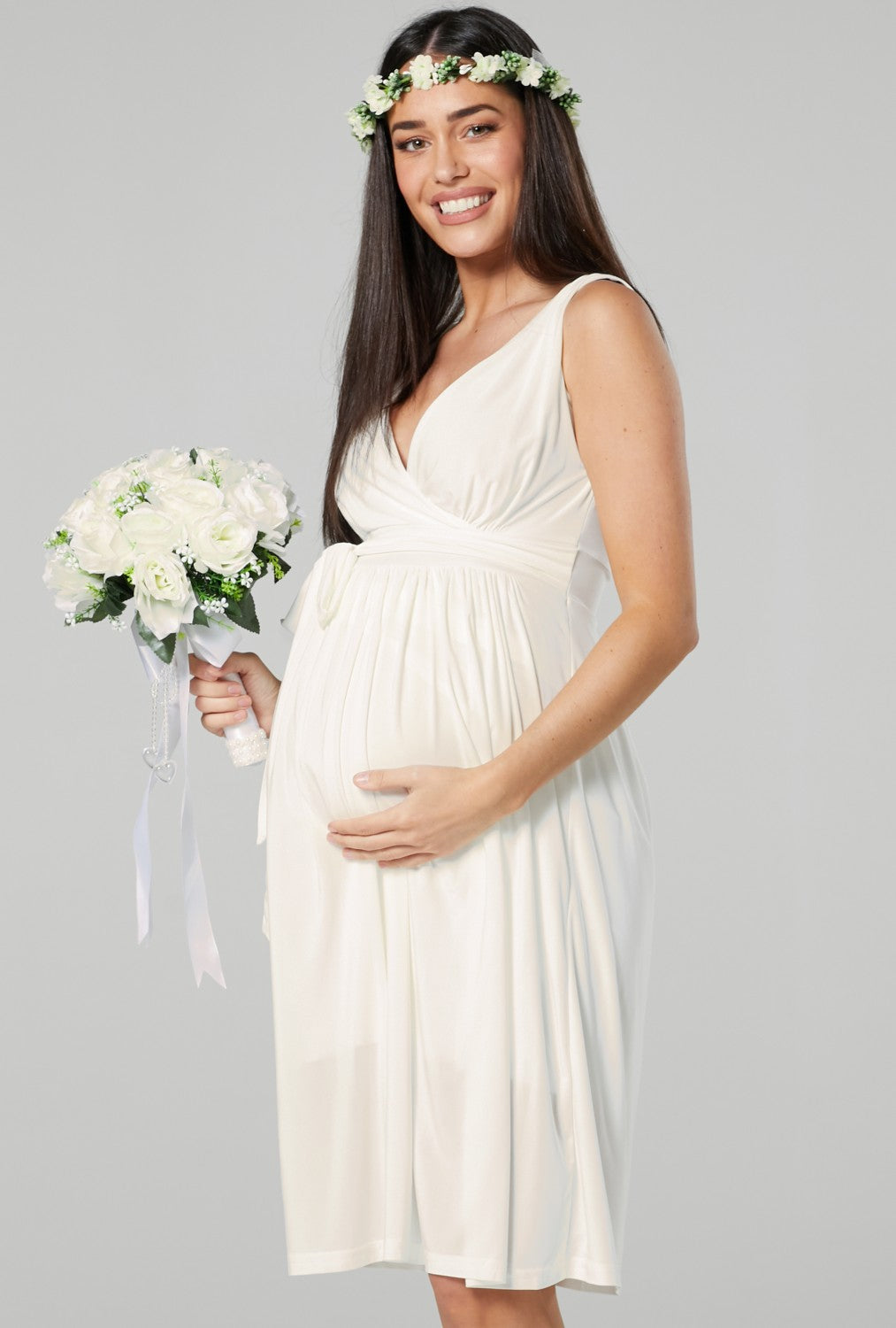 Maternity & Nursing Wedding/ Bridesmaid Dress