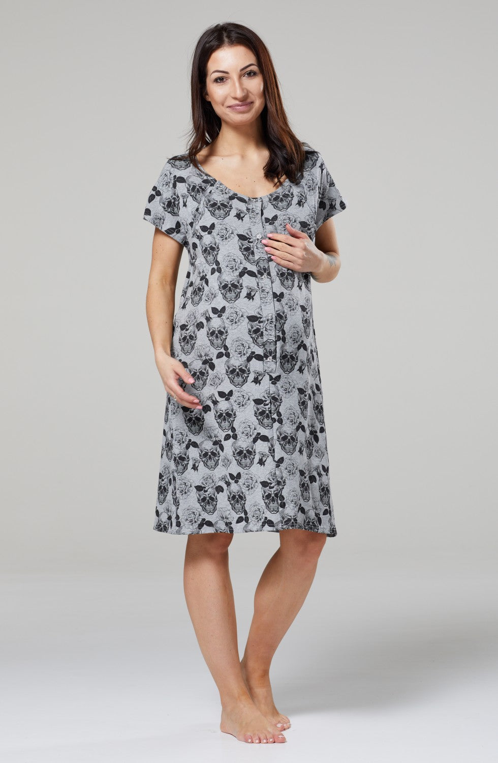 Printed Delivery Gown