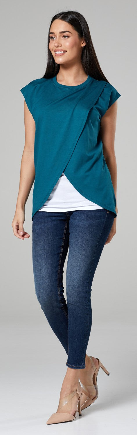 Maternity Nursing Layered Top