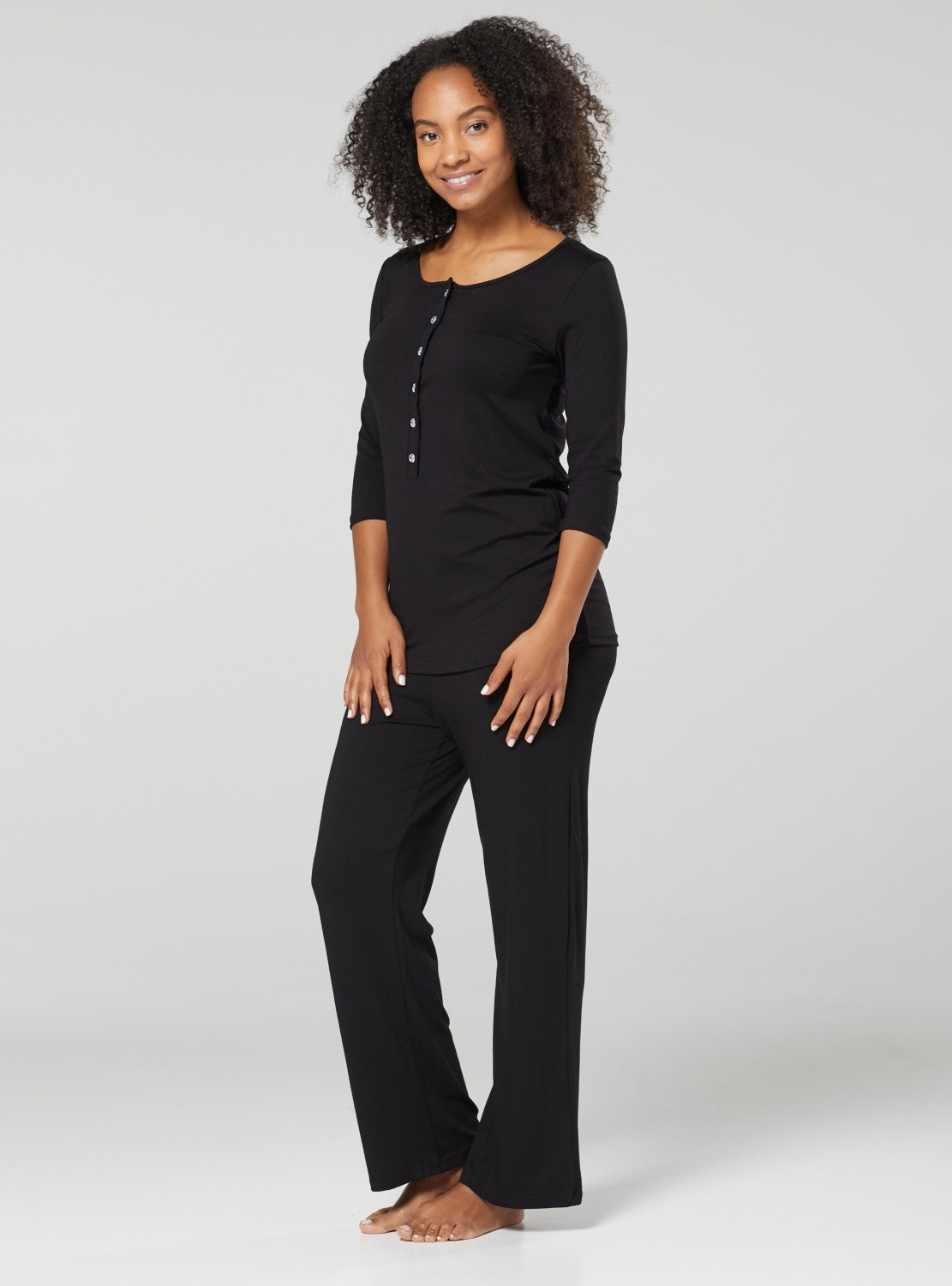 Long sleeve nursing discount pyjamas