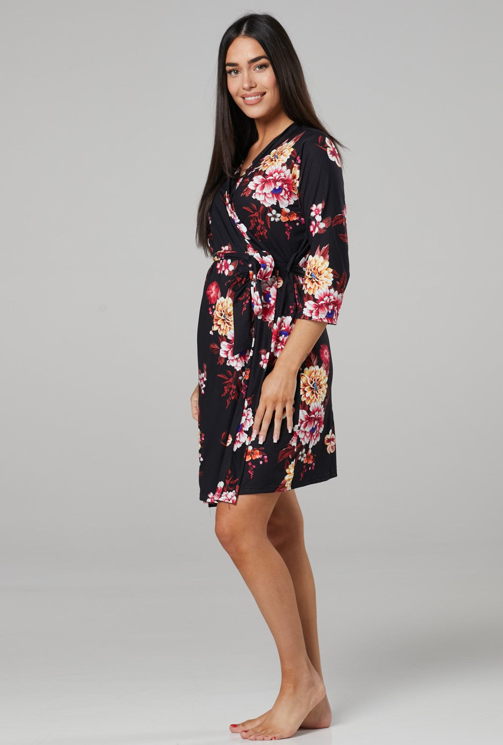 Labor & Delivery Gown in Floral Print