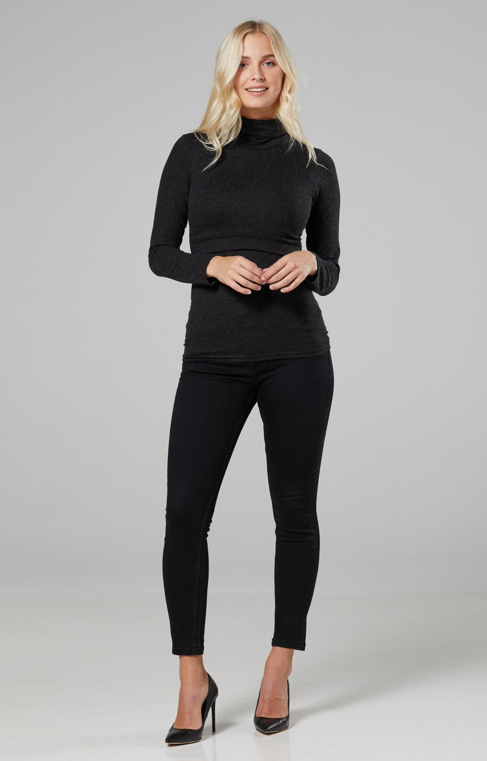 Maternity & Nursing Roll Neck