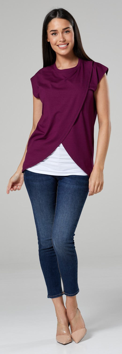 Maternity Nursing Layered Top