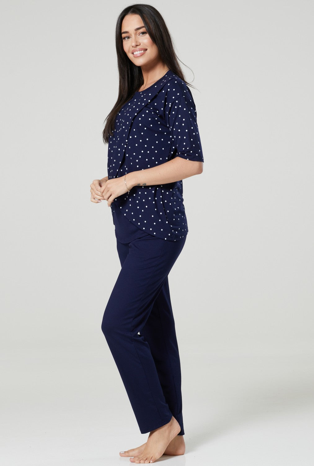 Maternity Nursing Pyjamas Loungewear Set – Happy Mama