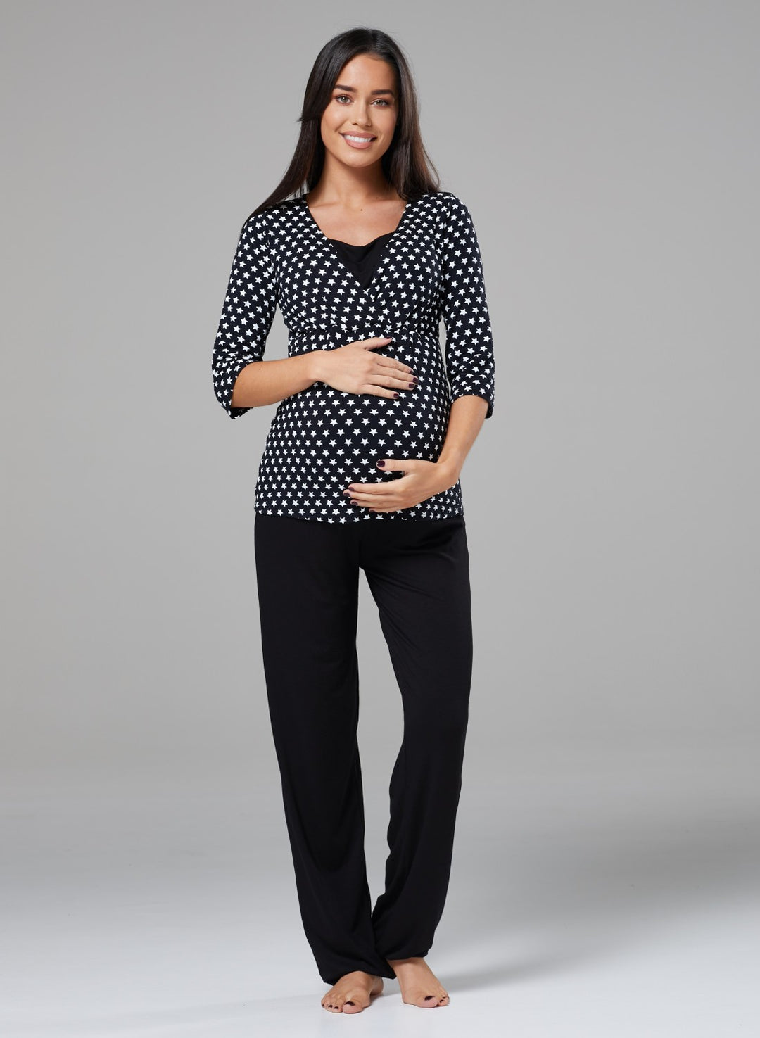 MAMA Maternity/Nursing Pajamas