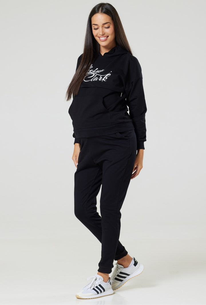 Maternity Tracksuit with White Logo