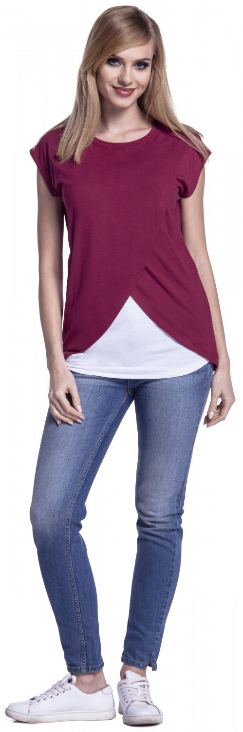 Maternity Nursing Layered Top