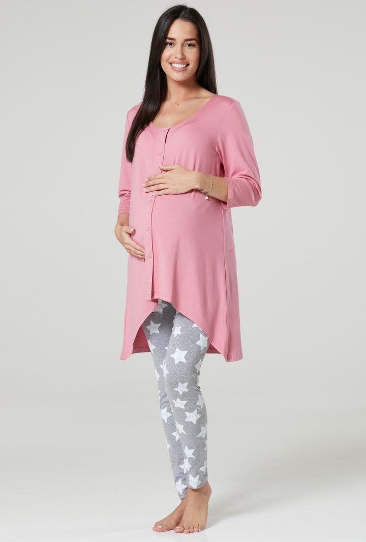 Maternity Nursing Loungewear PJ Set