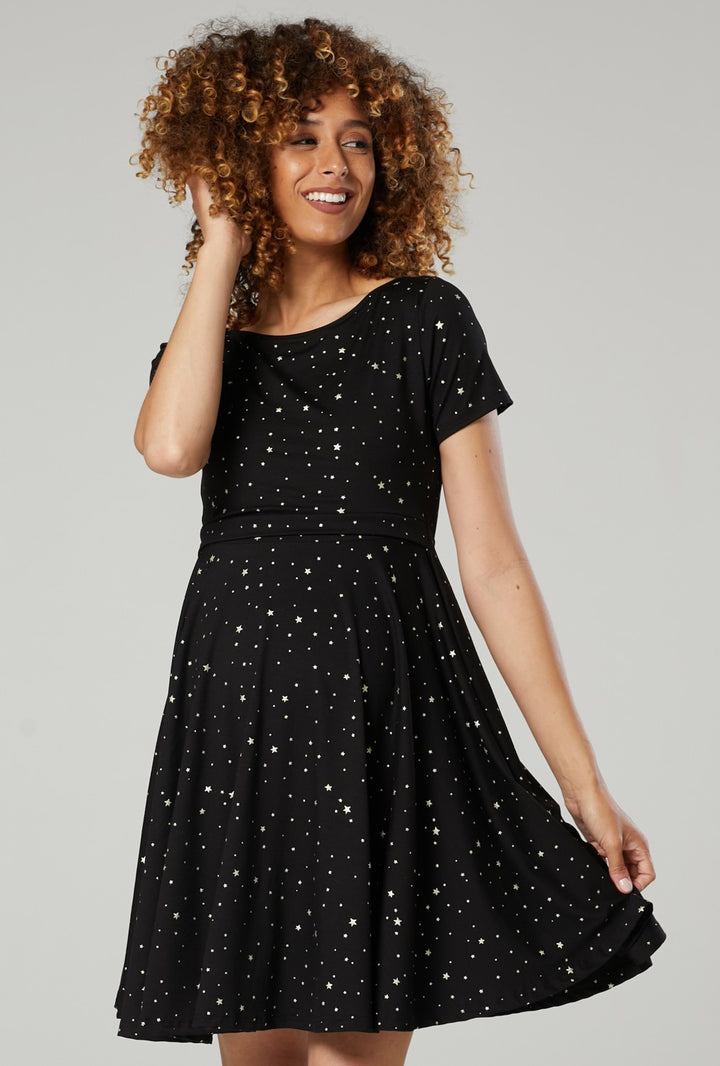 Maternity Skater Summer Nursing Dress