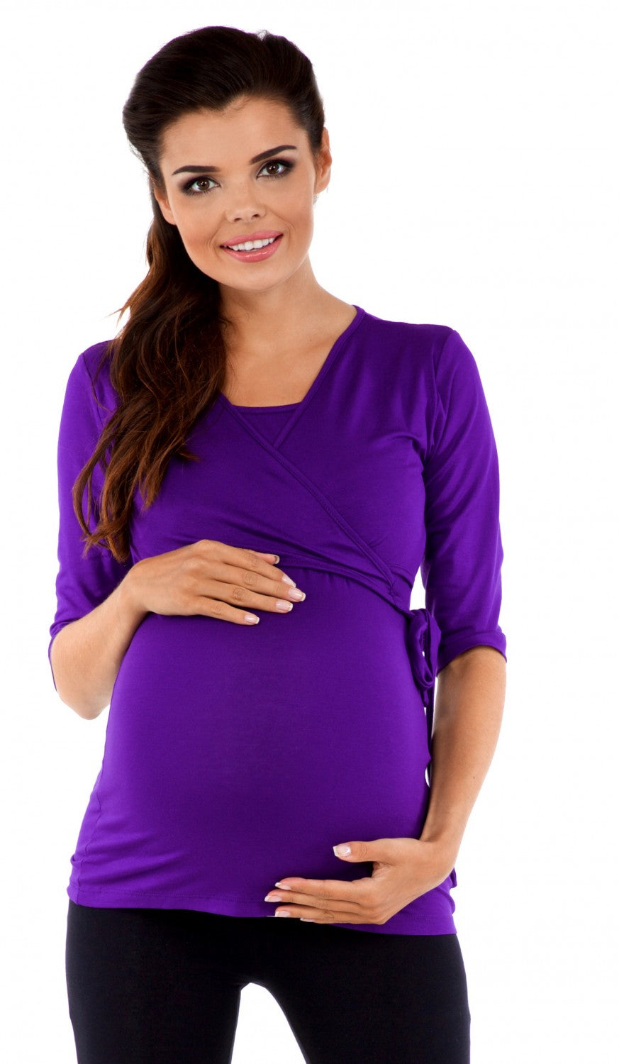 Maternity Nursing Tie Top