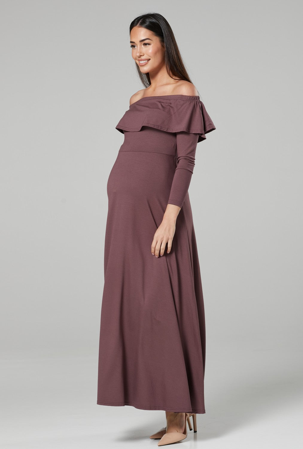 Maternity Nursing Maxi Dress
