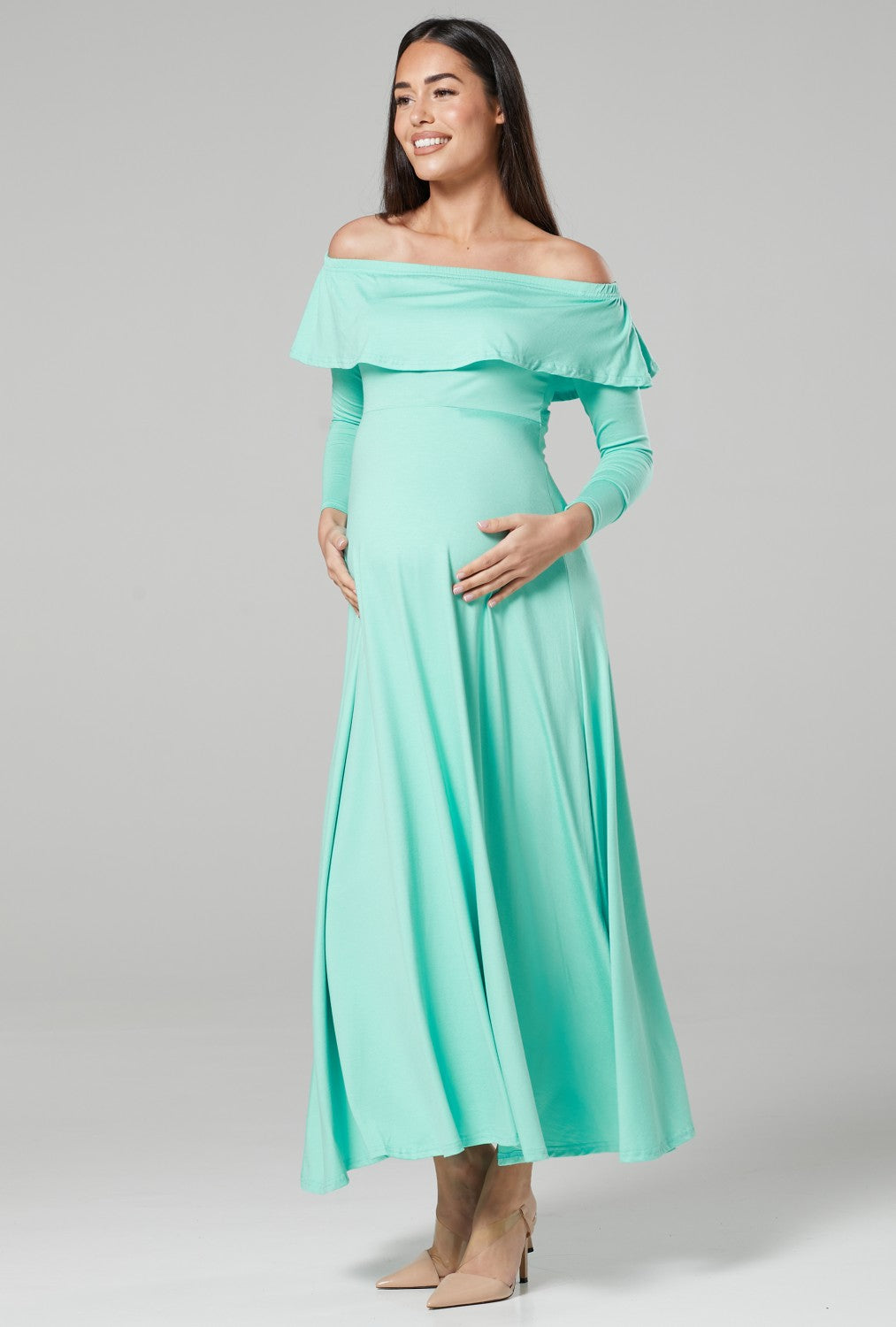 Maternity Nursing Maxi Dress