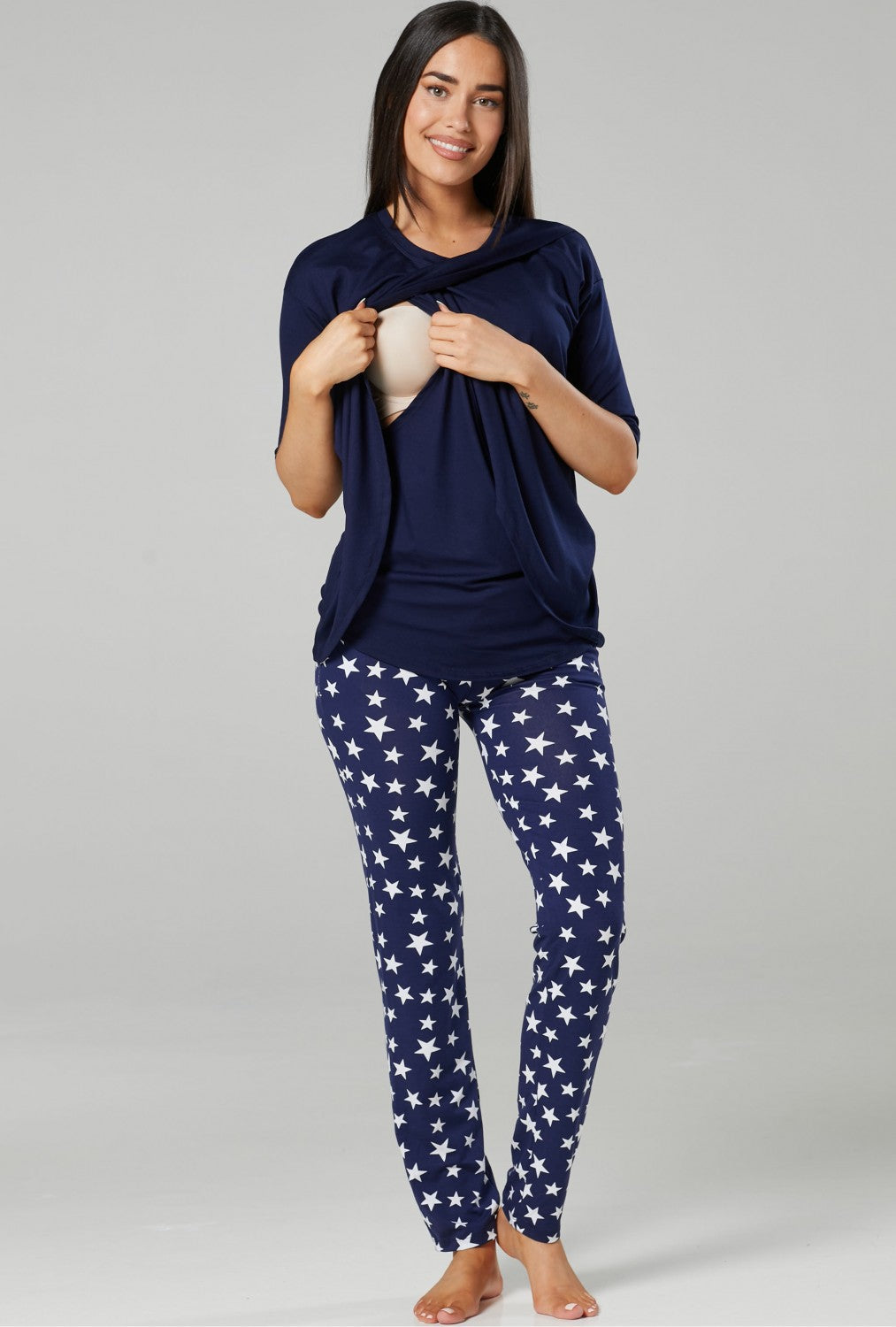 Maternity Nursing Pyjamas Loungewear Set