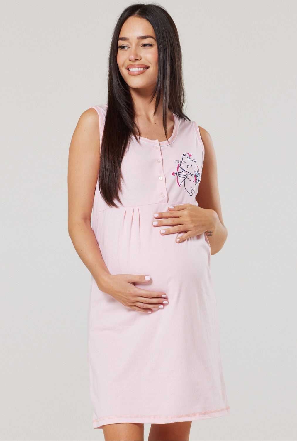 Maternity Hospital Gown Robe Nightie Set Labour & Birth