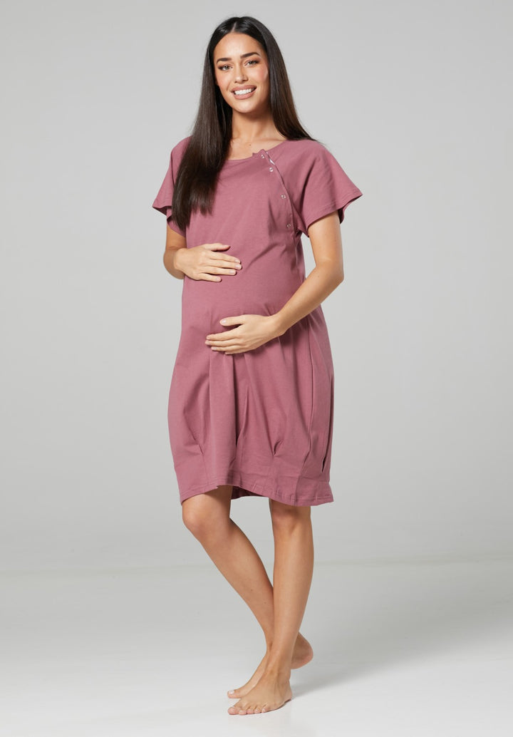 Maternity Skin to Skin Delivery Gown – Happy Mama