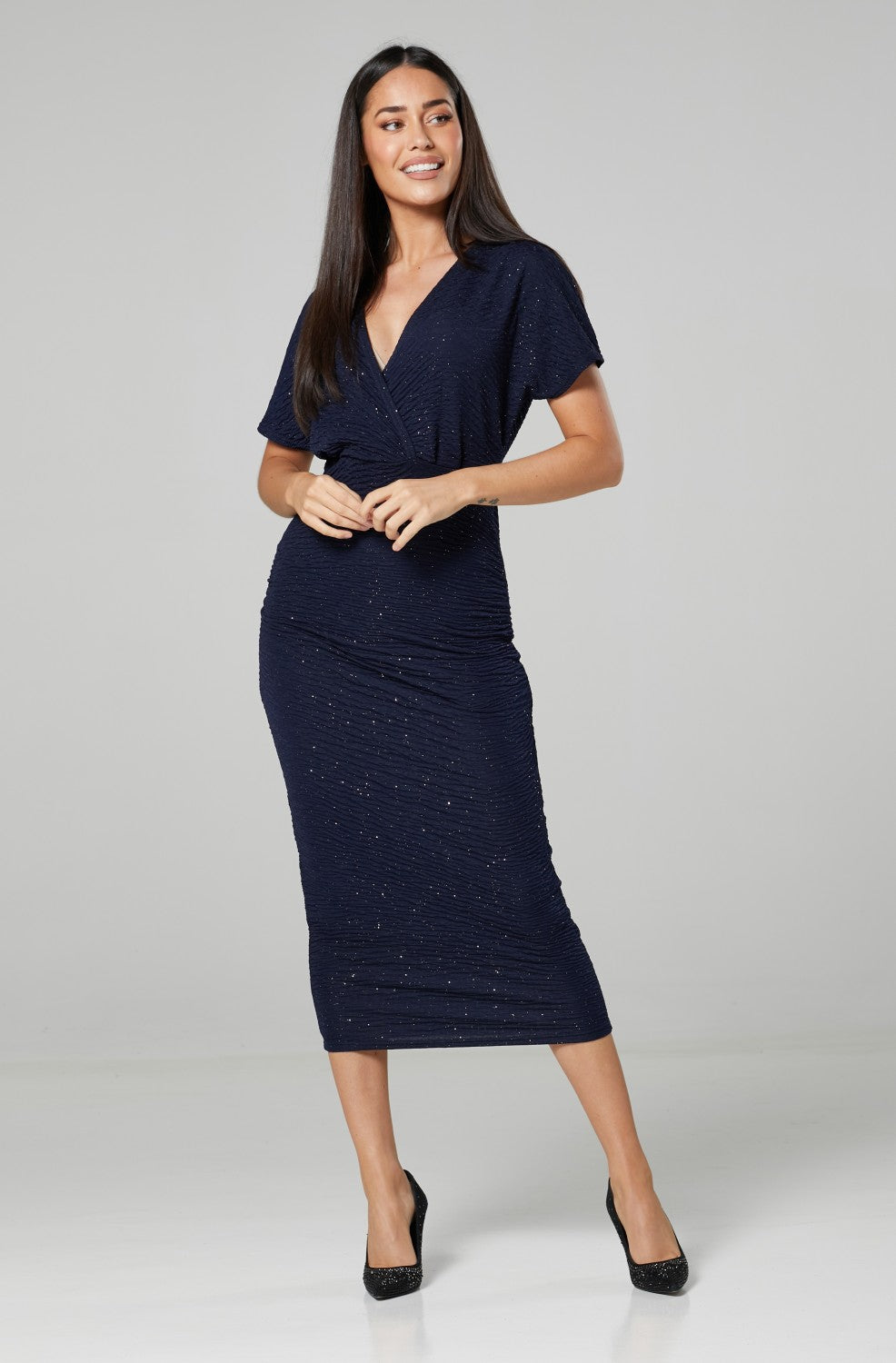 Maternity Gliterry Bodycon Dress