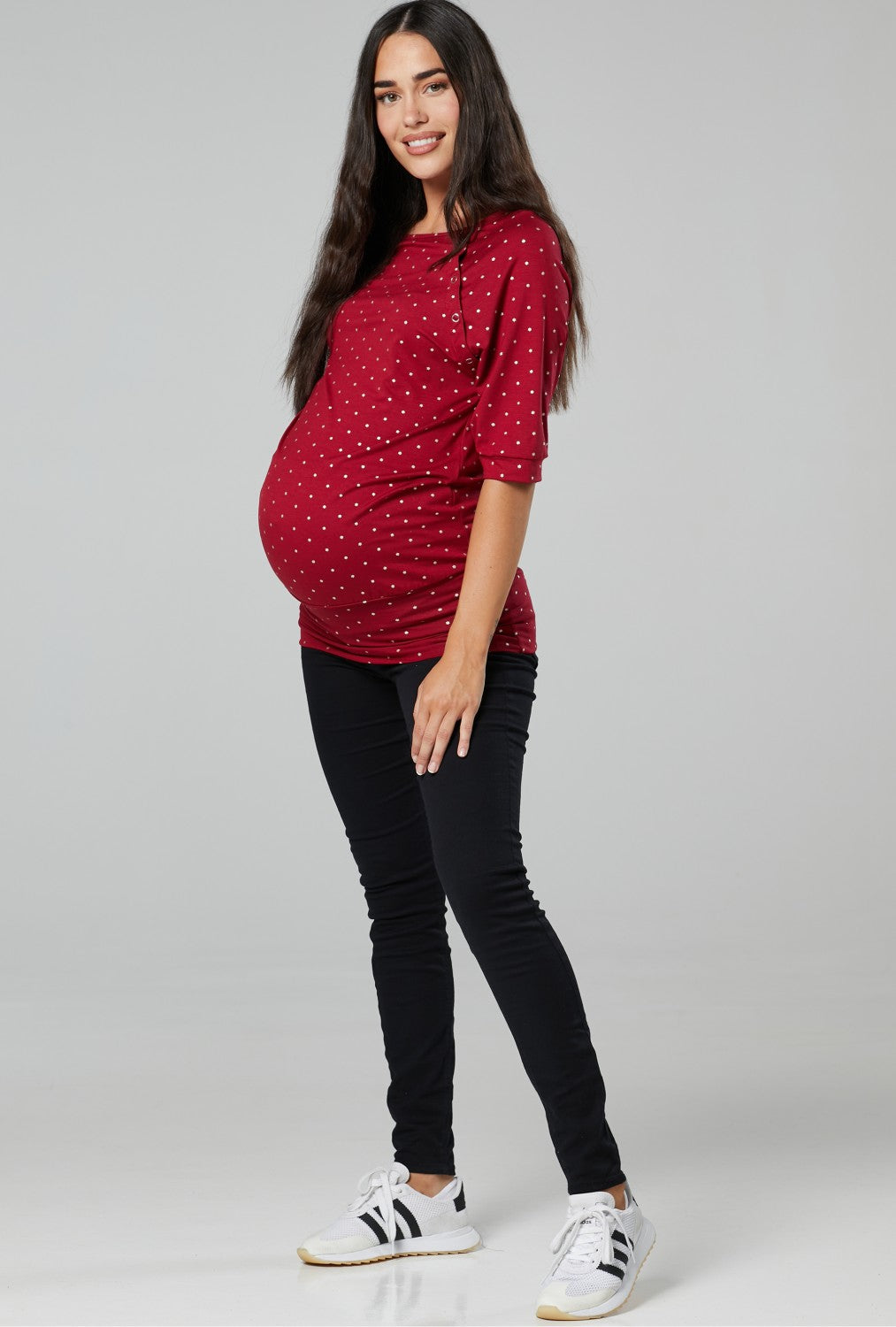 Maternity Nursing Batwing Top