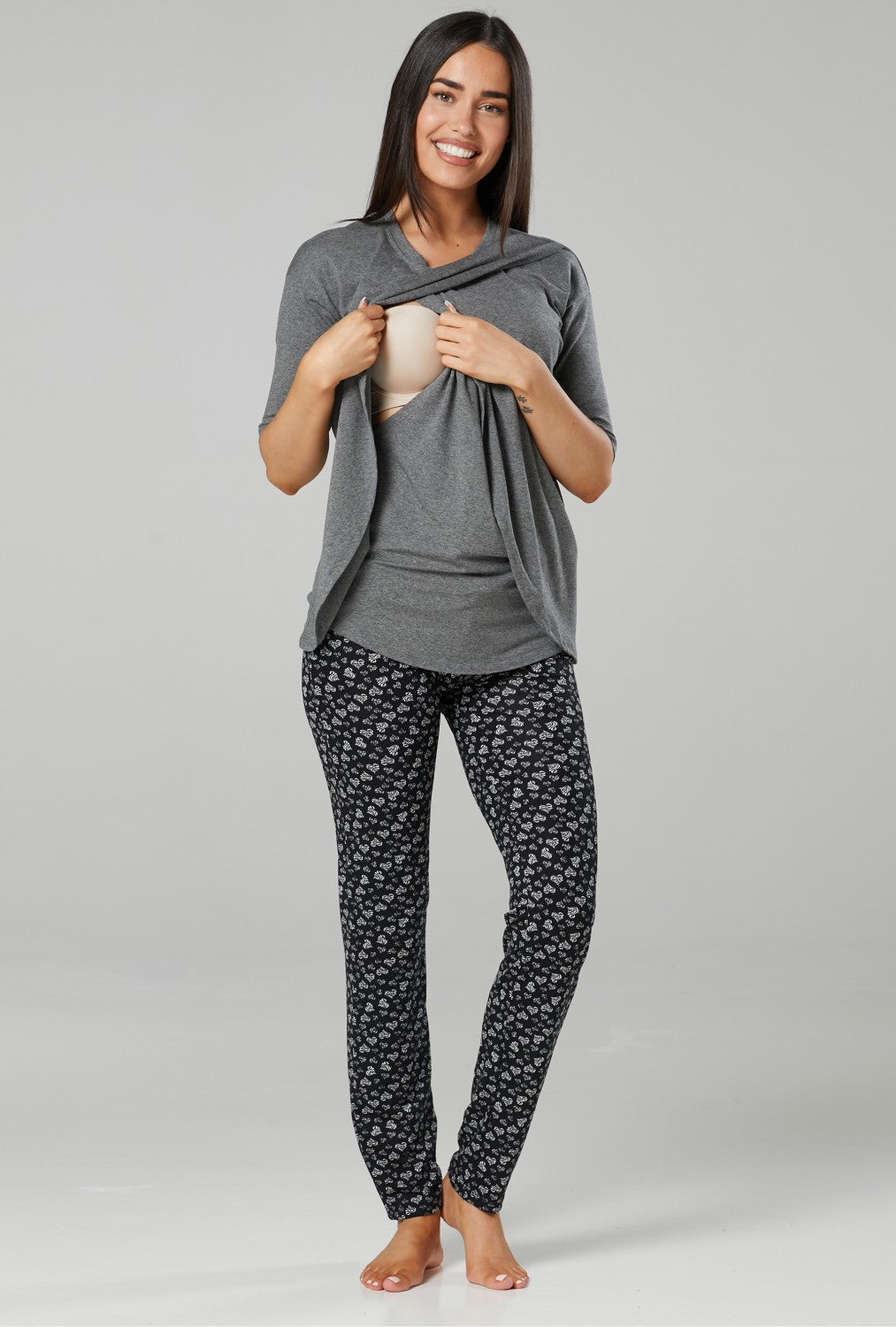 Maternity Nursing Pyjamas Loungewear Set