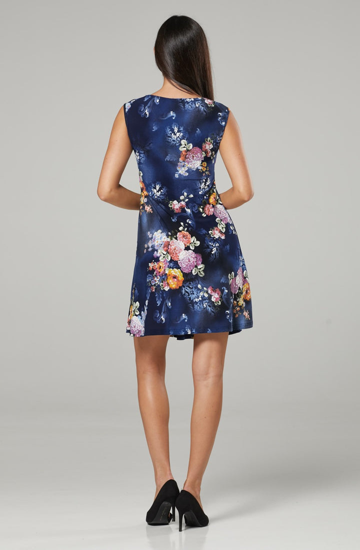 Maternity & Nursing Flower Print Wrap Dress