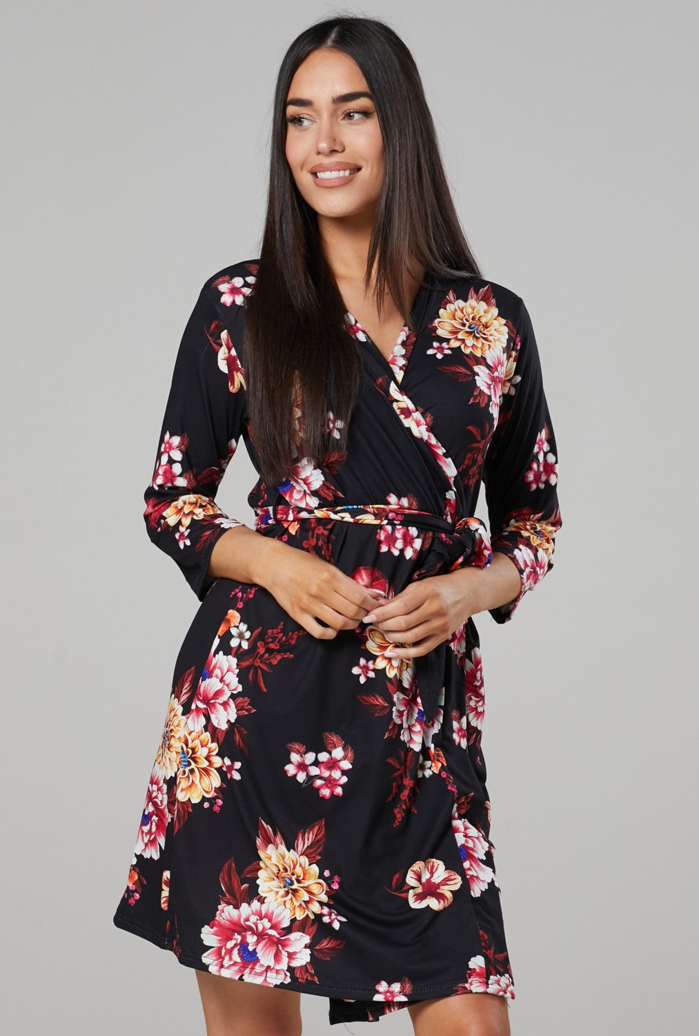 Labor & Delivery Gown in Floral Print