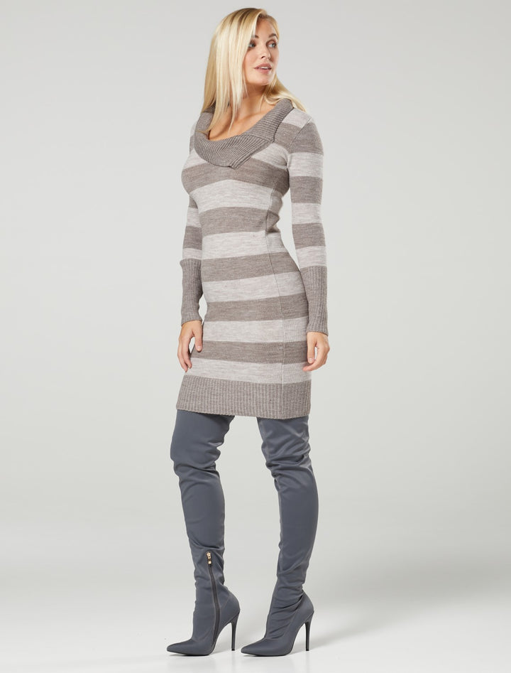 Maternity Knitted Bodycon Jumper Dress
