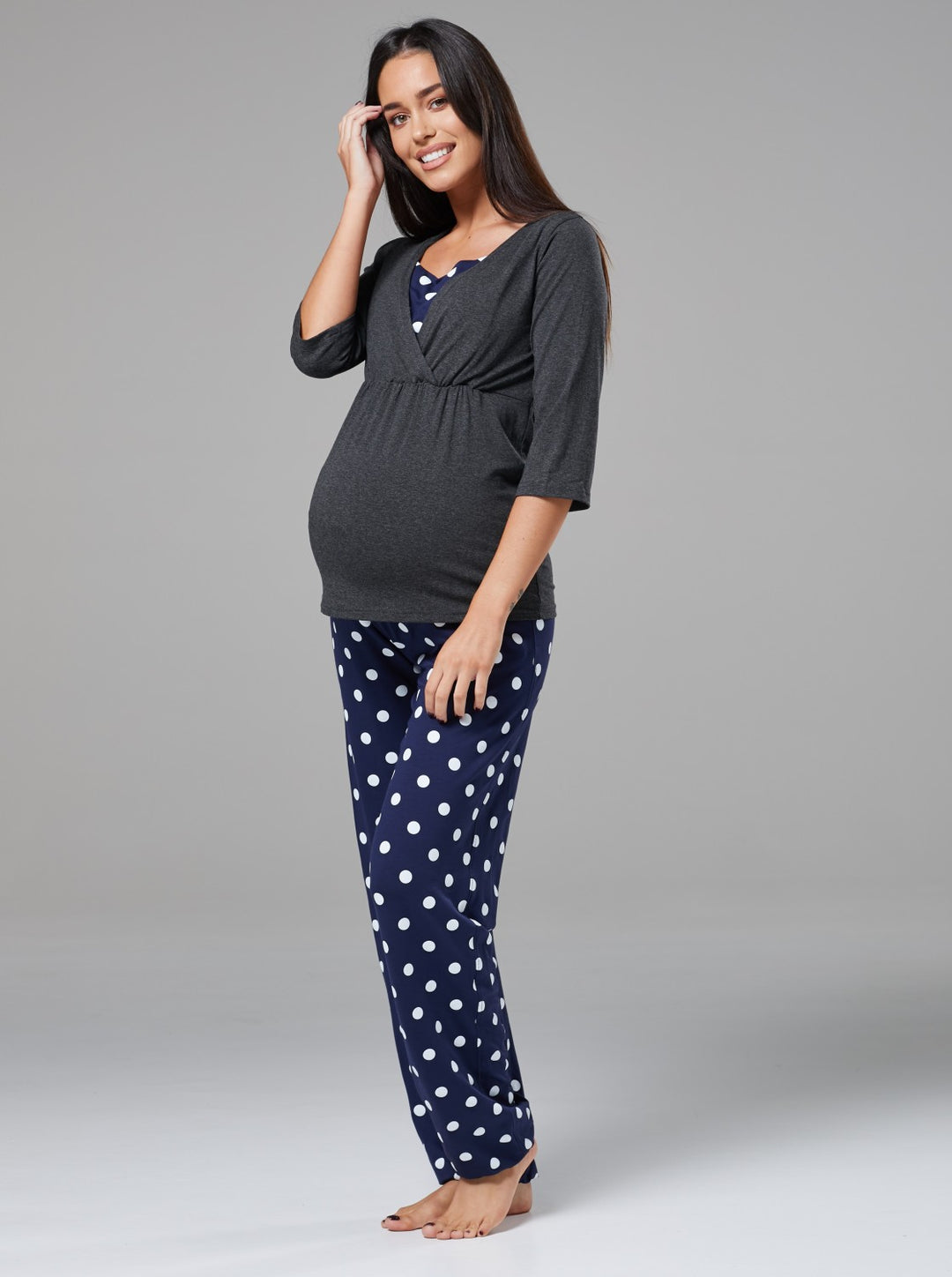 Maternity Nursing Printed Pyjamas