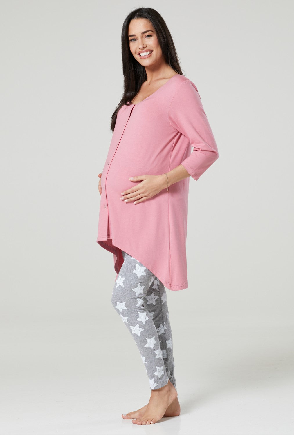 Maternity Nursing Loungewear PJ Set