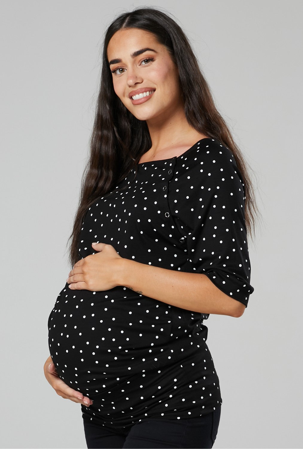 Maternity Nursing Batwing Top