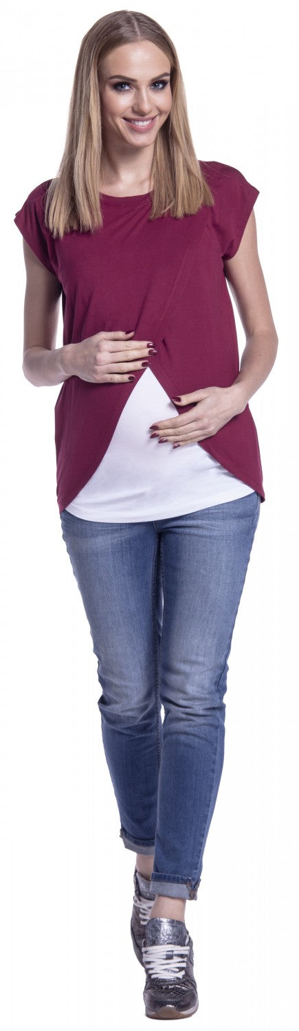 Maternity Nursing Layered Top