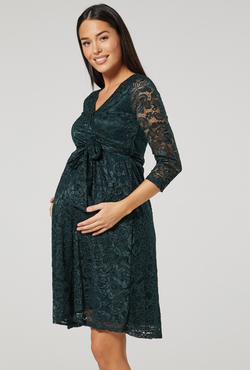 Maternity Nursing Lace Dress