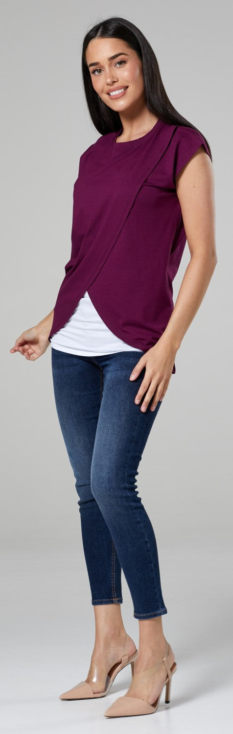 Maternity Nursing Layered Top