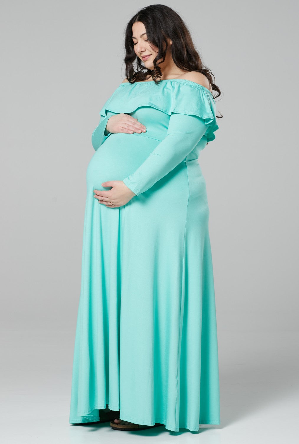 Maternity Nursing Maxi Dress