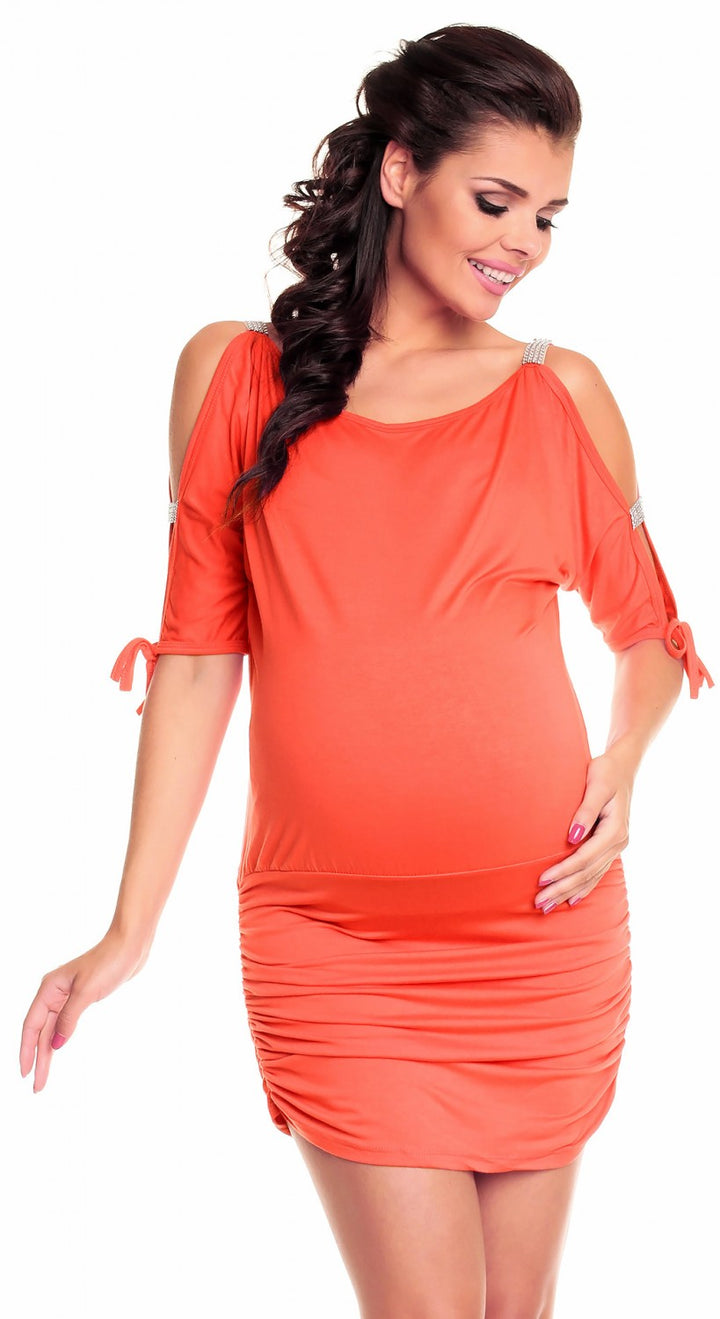 Maternity Stretchy Mini Dress / Tunic