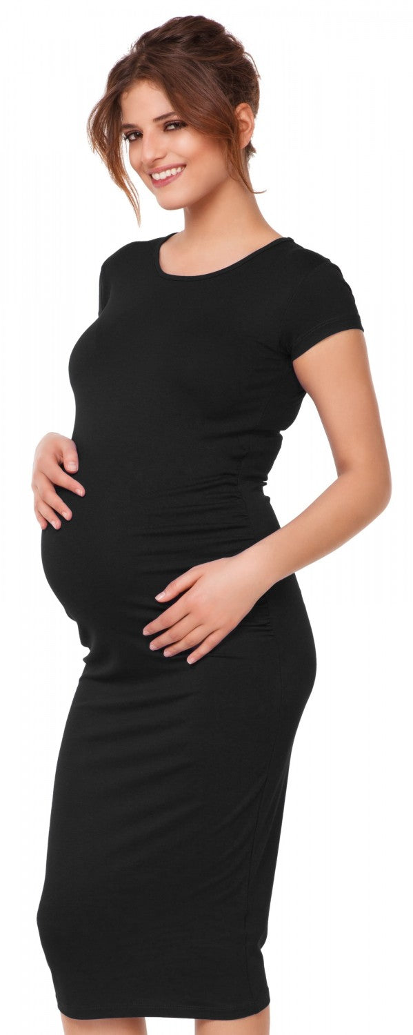 Maternity Bodycon Midi Dress