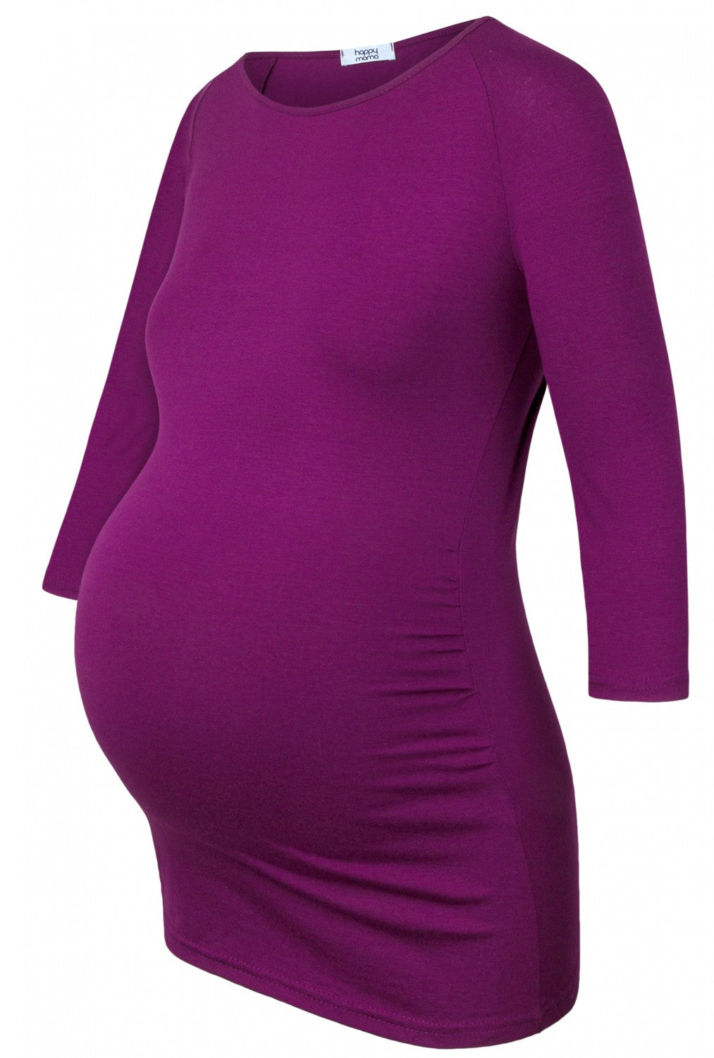 Jersey Maternity Top 3/4 Sleeves