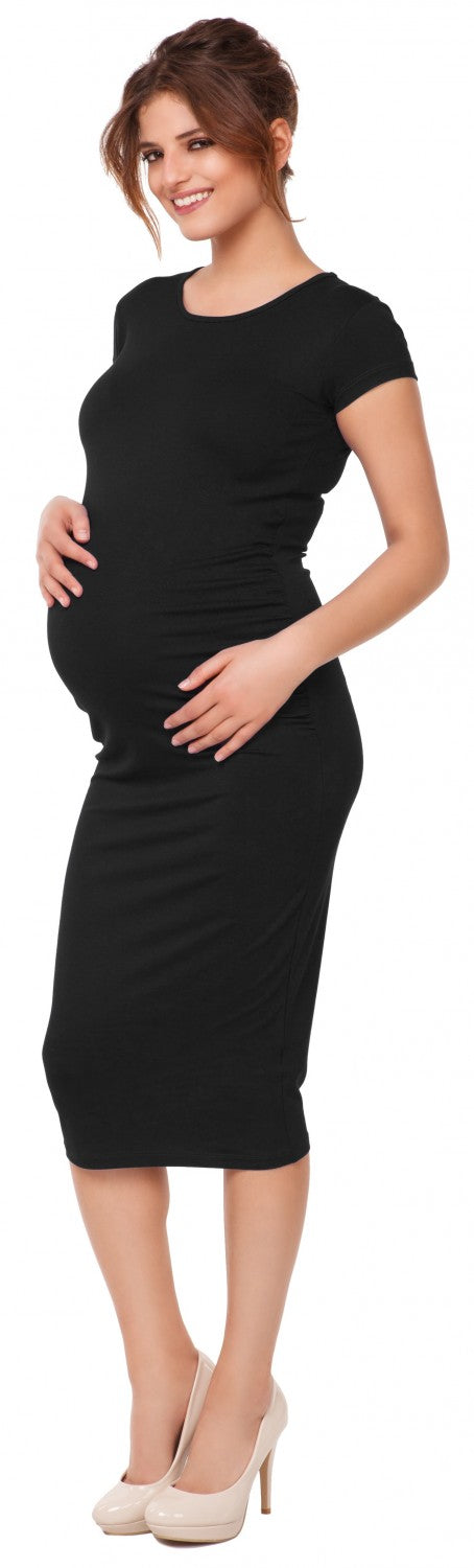 Maternity Bodycon Midi Dress
