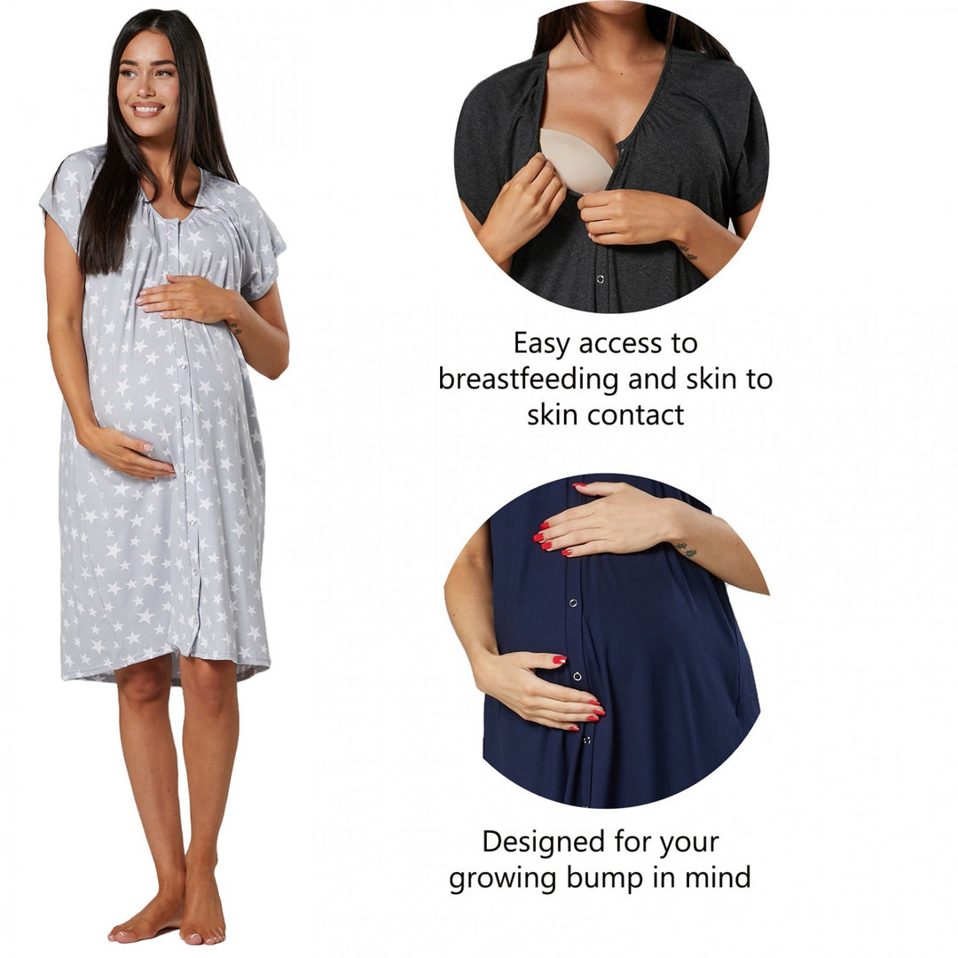 Maternity Twin Pack Nightwear