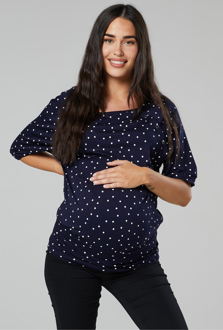 Maternity Nursing Batwing Top