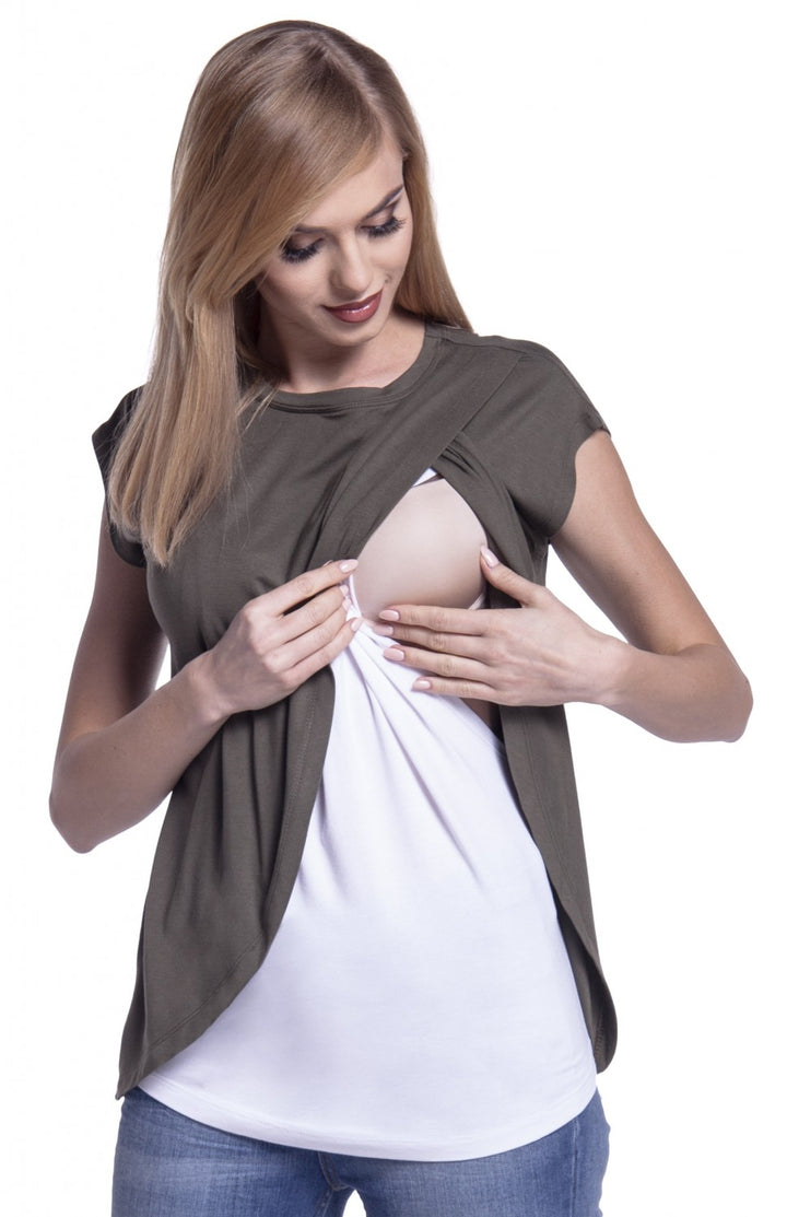 Maternity Nursing Layered Top