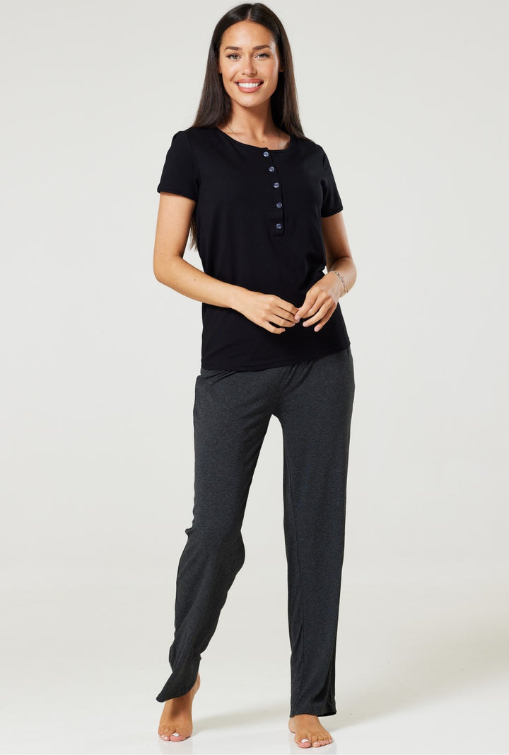 Maternity Nursing Pyjama Set