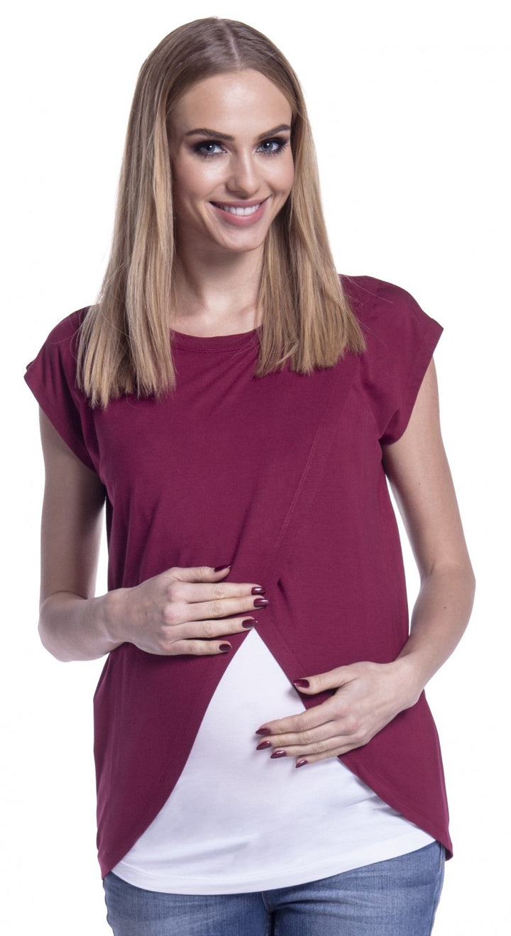 Maternity Nursing Layered Top