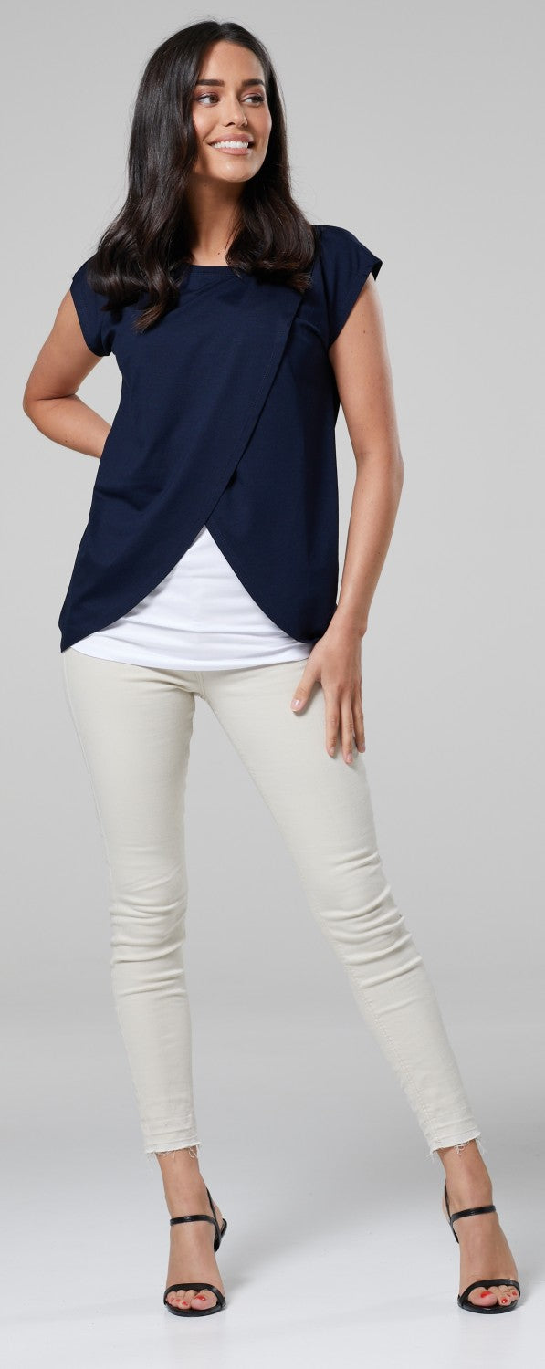 Maternity Nursing Layered Top