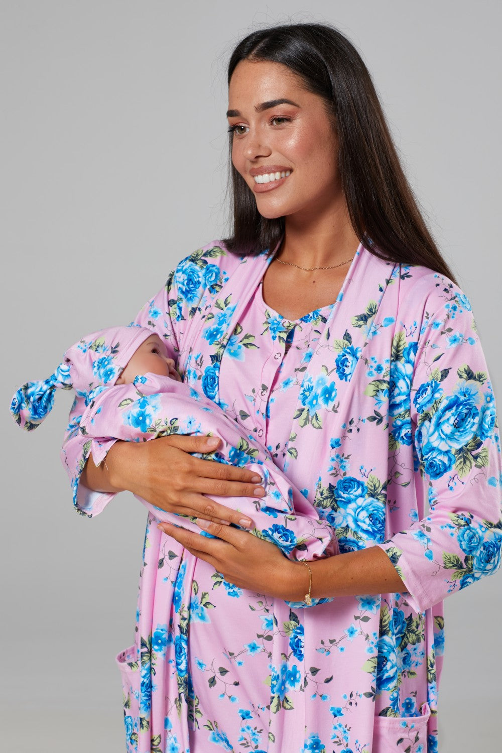 Nursing robe hot sale and swaddle