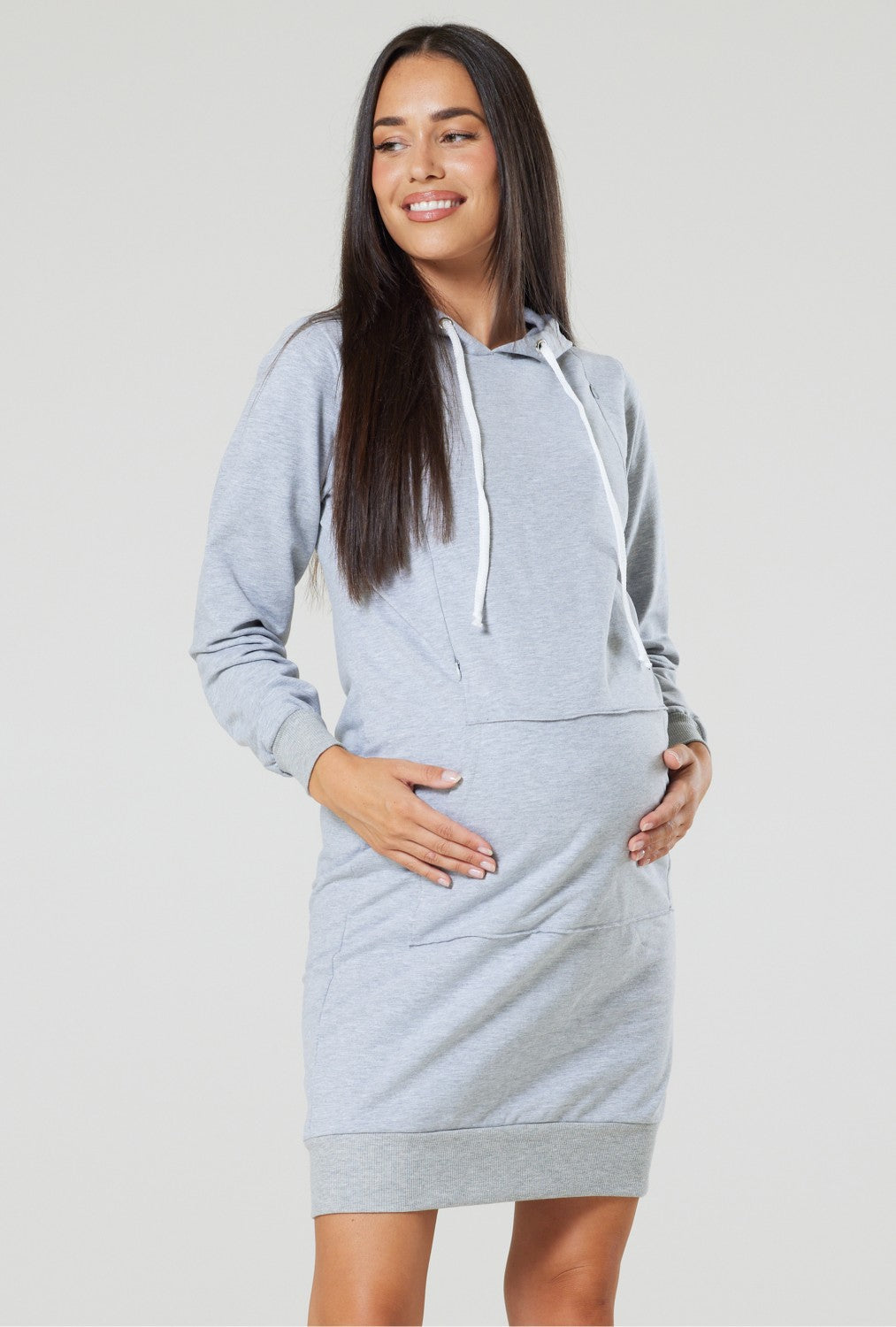 Maternity Nursing BLING Hooded Dress