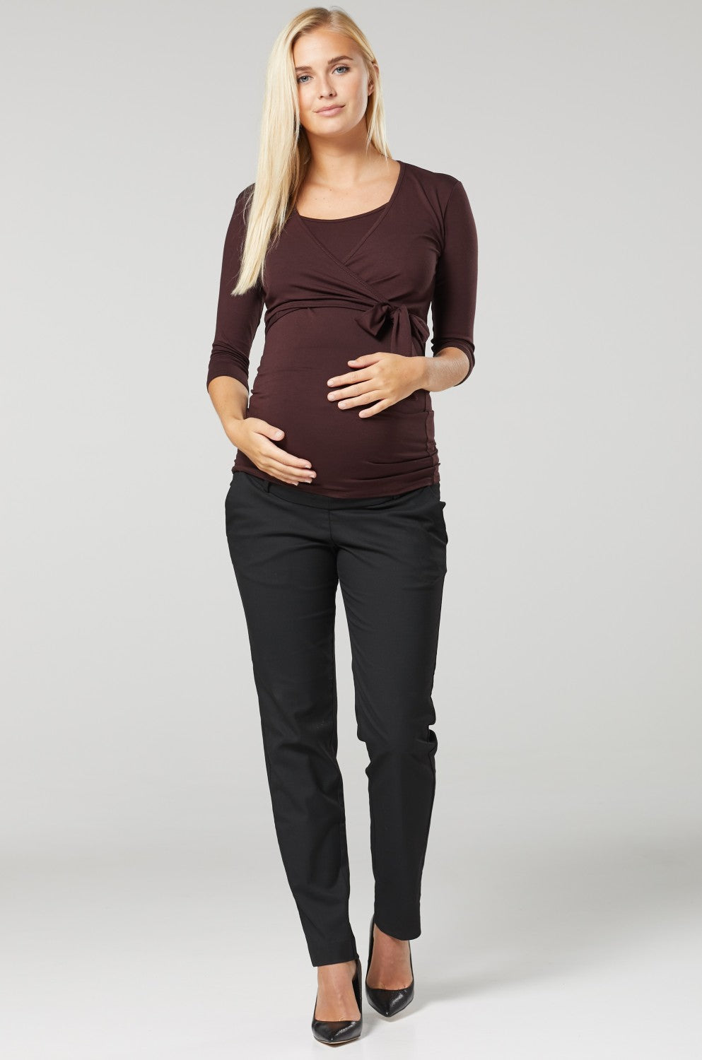 Maternity Nursing Tie Top